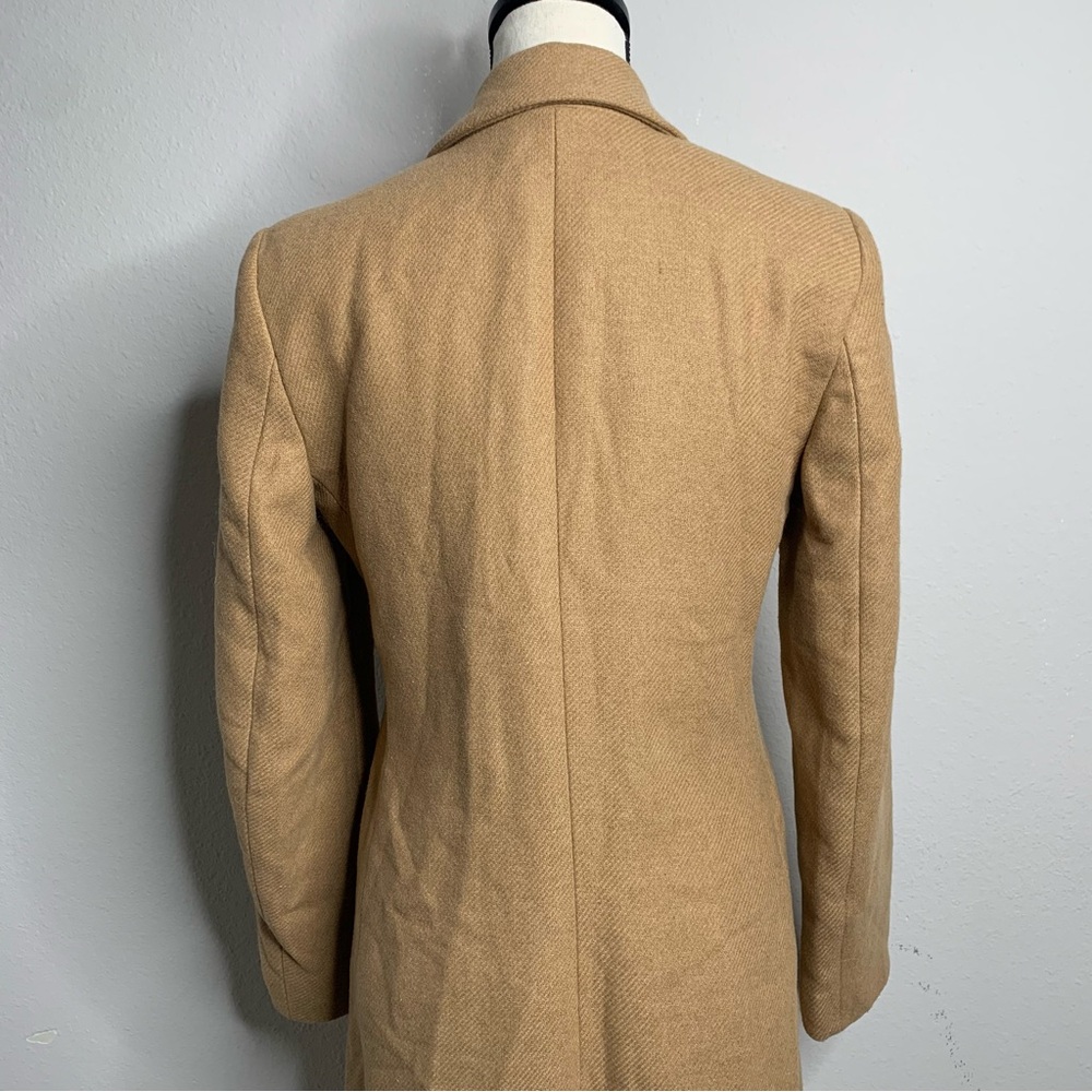 Zara Tan Single Breasted Trench Coat - Picture 10 of 13